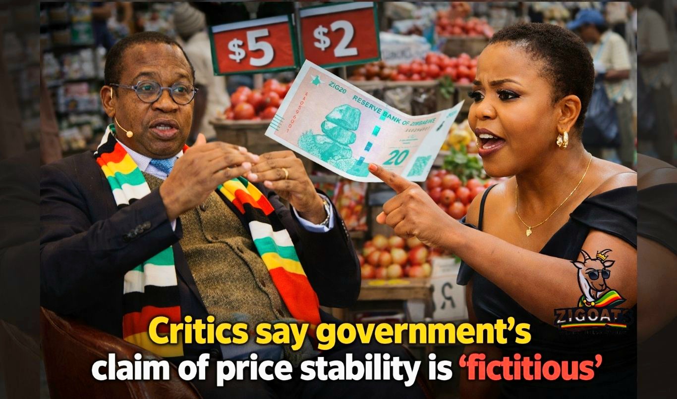 Zimbabwe Inflation Debate: Mahere Calls Price Stability “Fictitious” Amid Government Claims