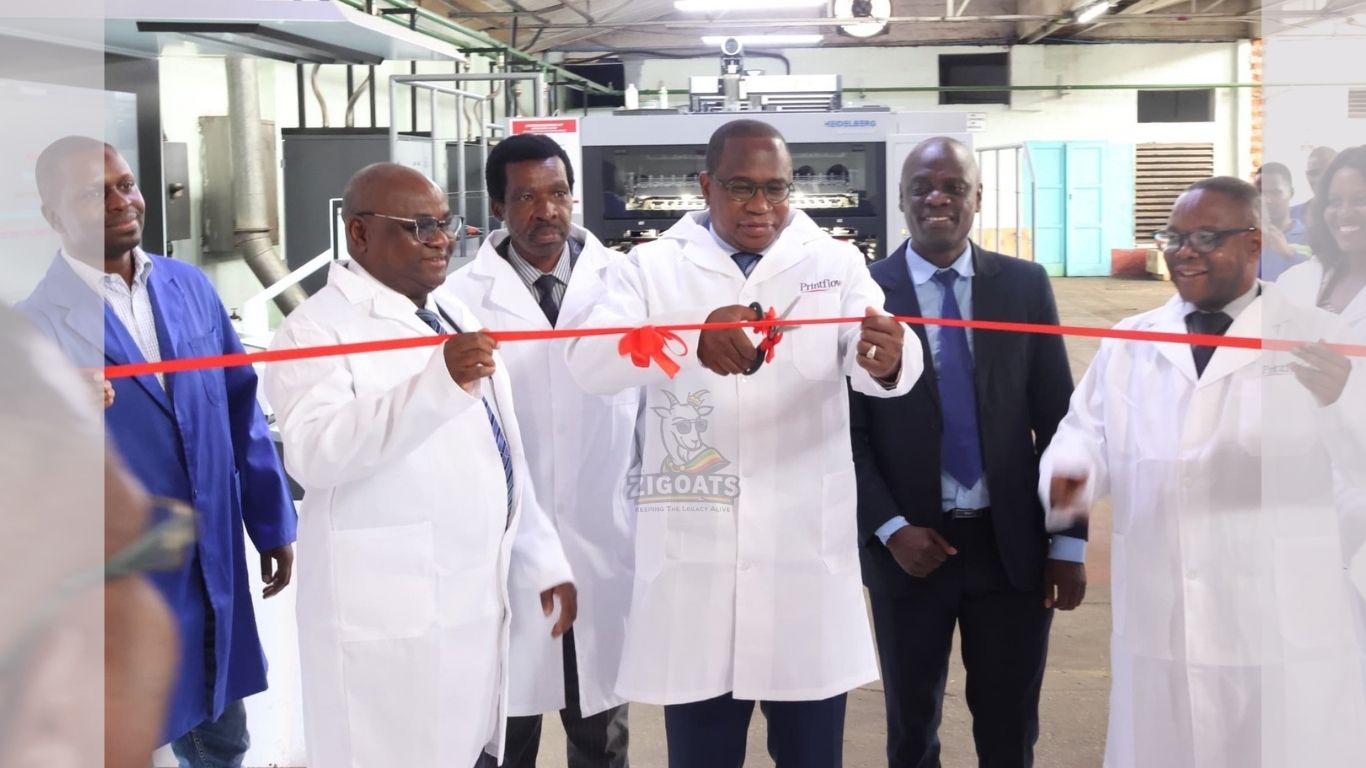 Mthuli Ncube Commissions US$3.35M Printflow Machinery to Boost Government Printing Services