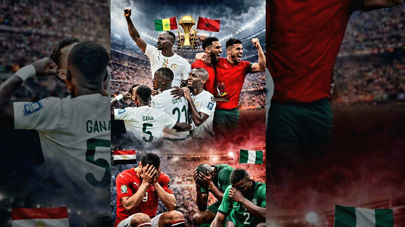 Senegal, Morocco Book AFCON Final Clash, Egypt, Nigeria Go Home