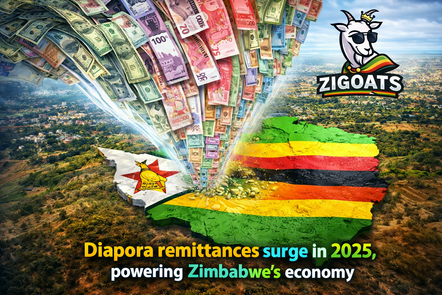 Zimbabwe Remittances Hit US$2.45 Billion In 2025 – Diaspora Money Now Key Economic Lifeline