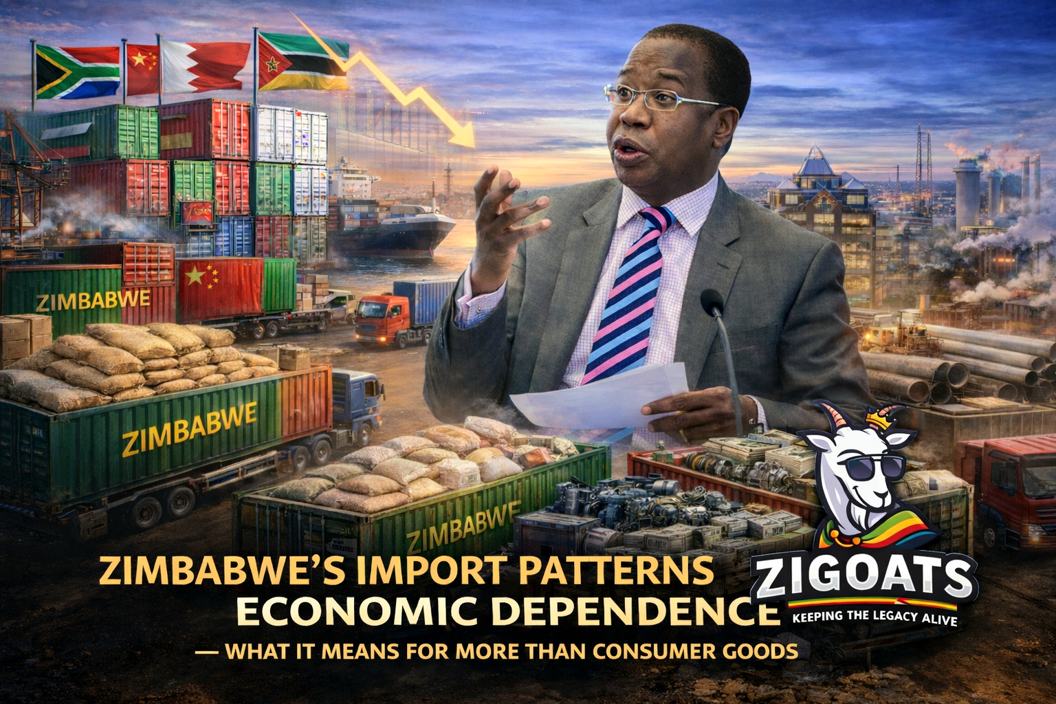Where Most of Zimbabwe Imports Come From: December 2025 Trade Data Reveals Deep Economic Dependence