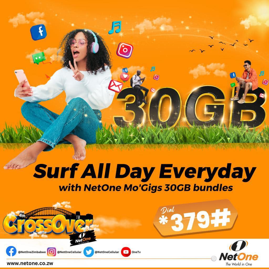 NetOne Adjusts Mo’Gigs Times, Introduces Tourist SIM And Big Bundles In Zimbabwe