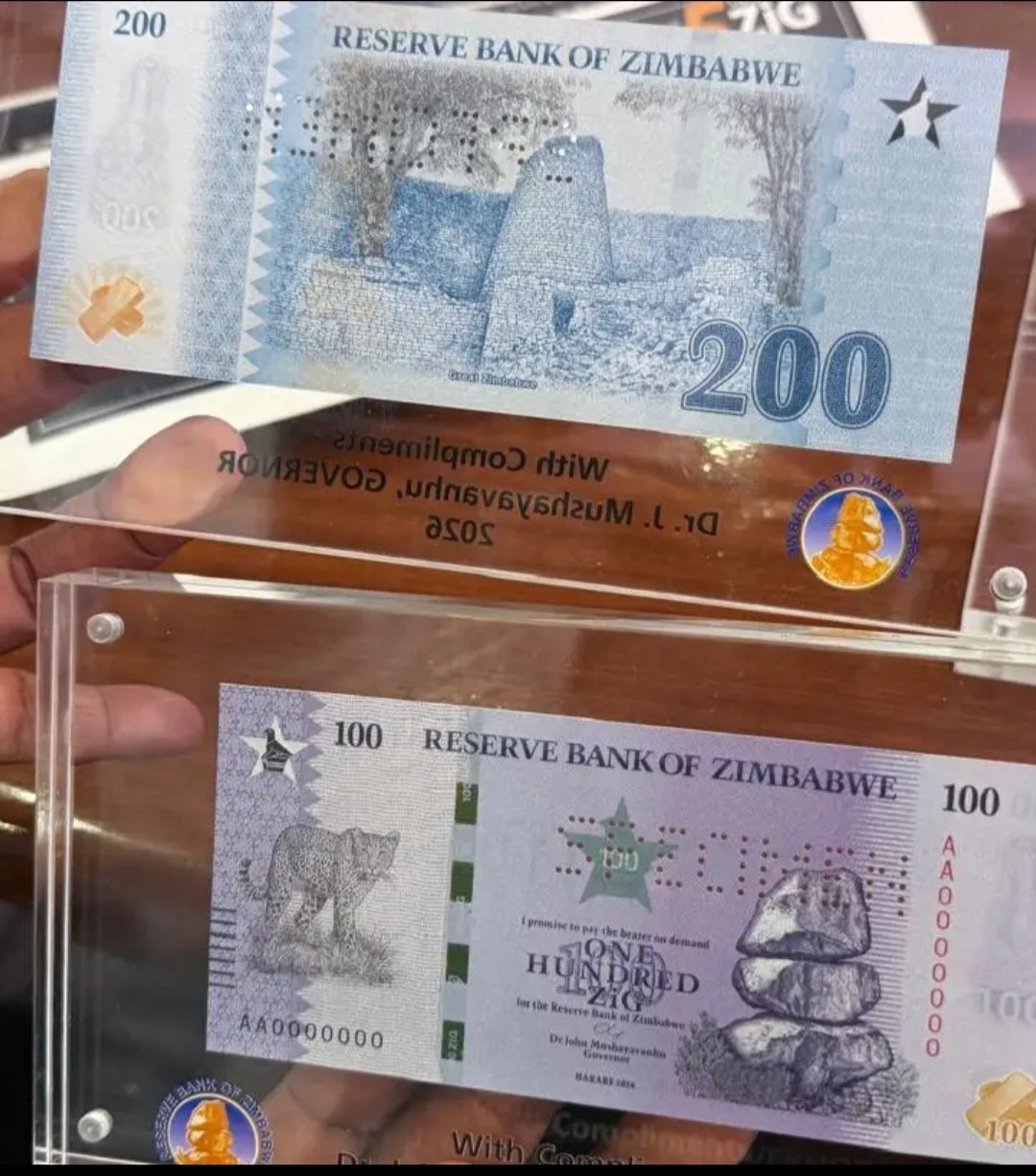 New ZiG Notes To Circulate From 7 April