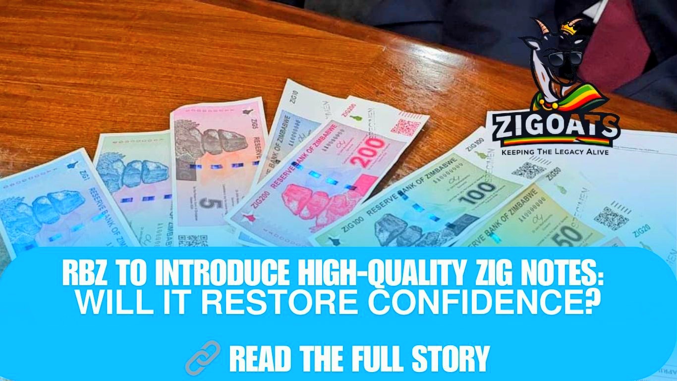 Reserve Bank To Introduce “Quality ZiG Notes” As Confidence Debate Deepens