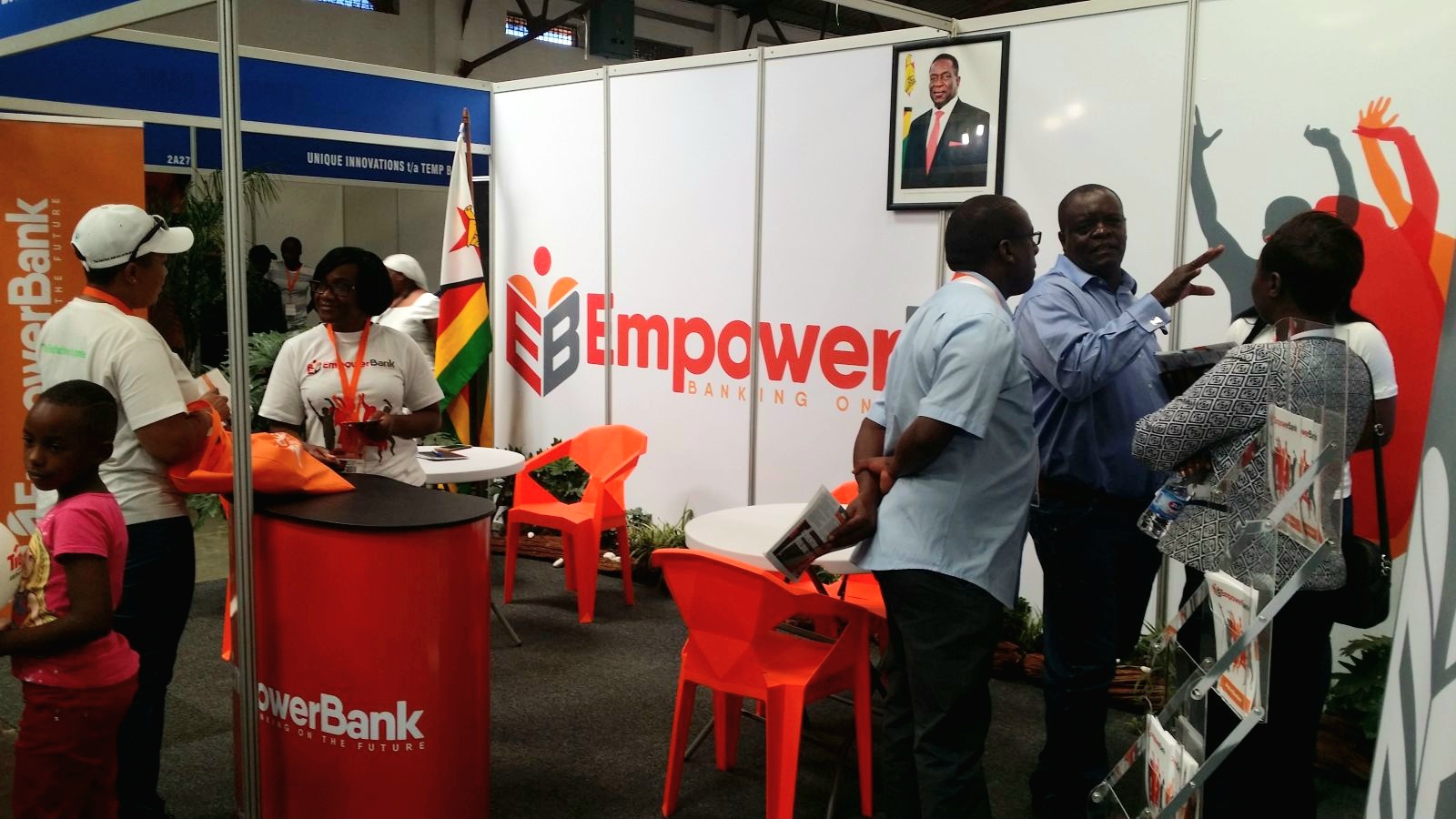 EmpowerBank is a registered deposit-taking micro bank regulated by the Reserve Bank of Zimbabwe. Operating under the Ministry of Youth Empowerment, it provides inclusive financial solutions for youth through technology, offering loans, asset finance, guarantees and savings to support youth businesses, agriculture and community economic growth.