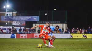 Courtney-Joshua Nyakuhwa in Action for Tarmworth 