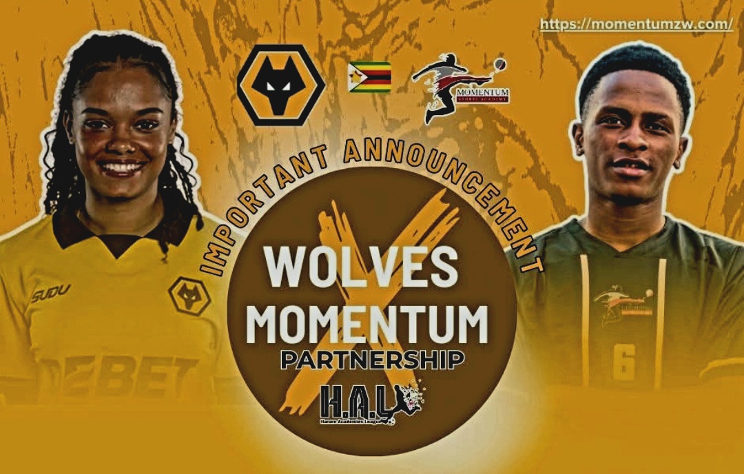 Wolves Partnership with Zimbabwe's Momentum Sports Academy announces in January 2026