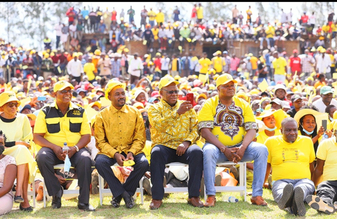 CCC leadership Nelson Chamisa Tendai Biti Job Sikhala Welshman Ncube Chalton Hwende