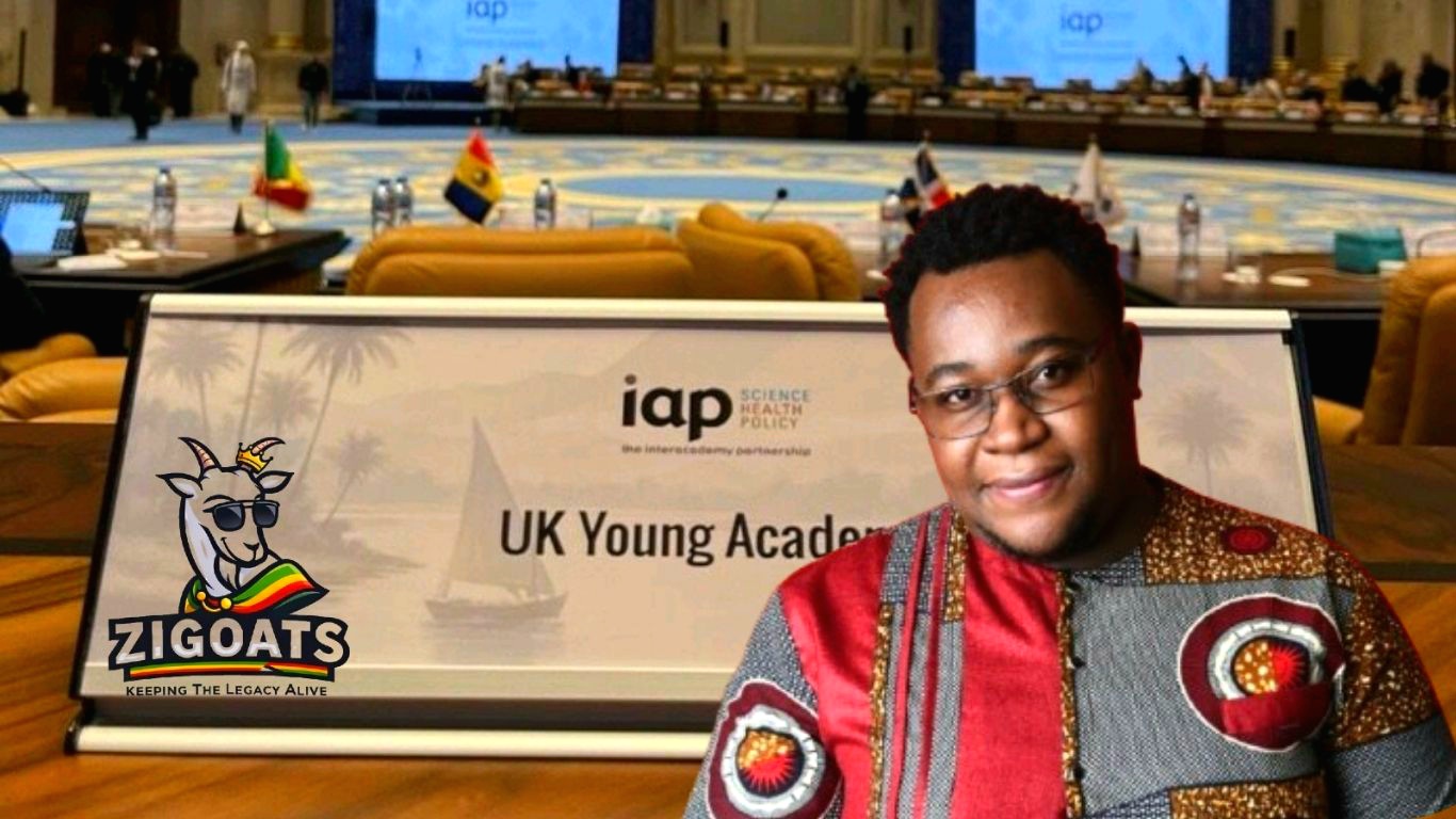 Takunda Chingonzo, a National University of Science and Technology (NUST) graduate and Zimbabwean technology researcher, joins UK Young Academy