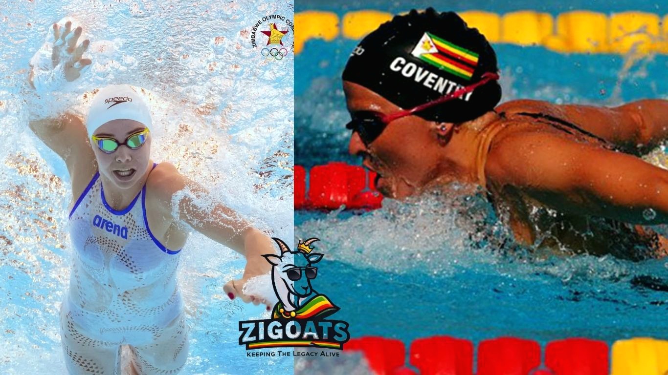 Paige Van Der Westhuizen breaks Kirsty Coventry record