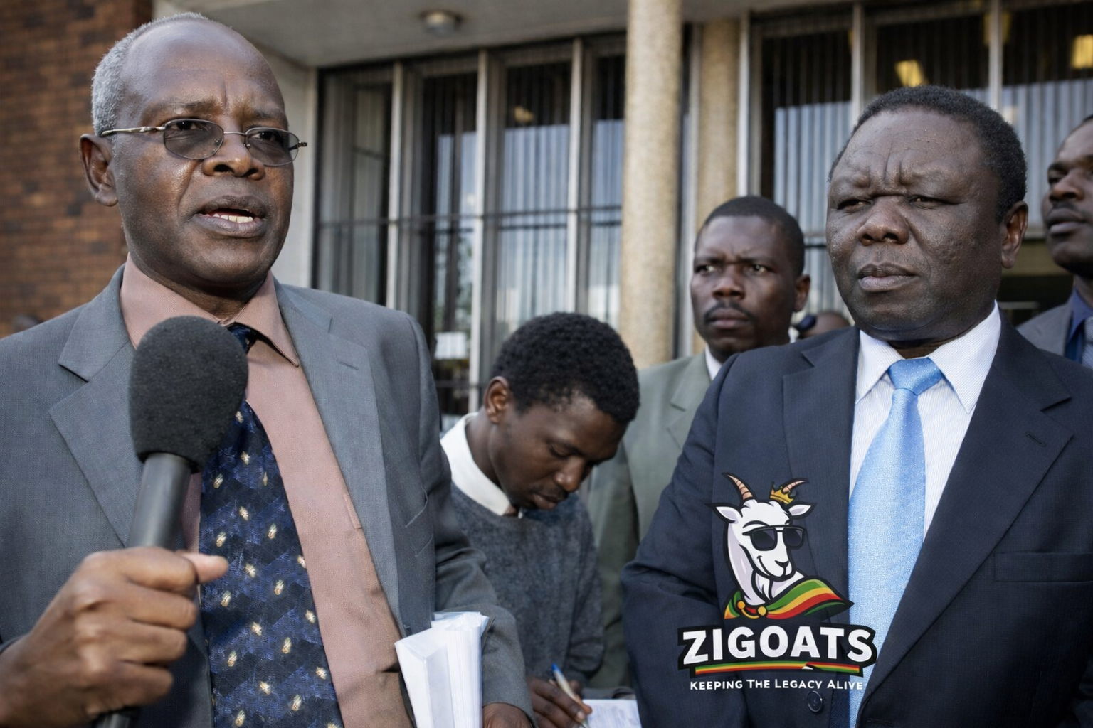 Eric Matinenga Morgan Tsvangirai back in the day at MDC