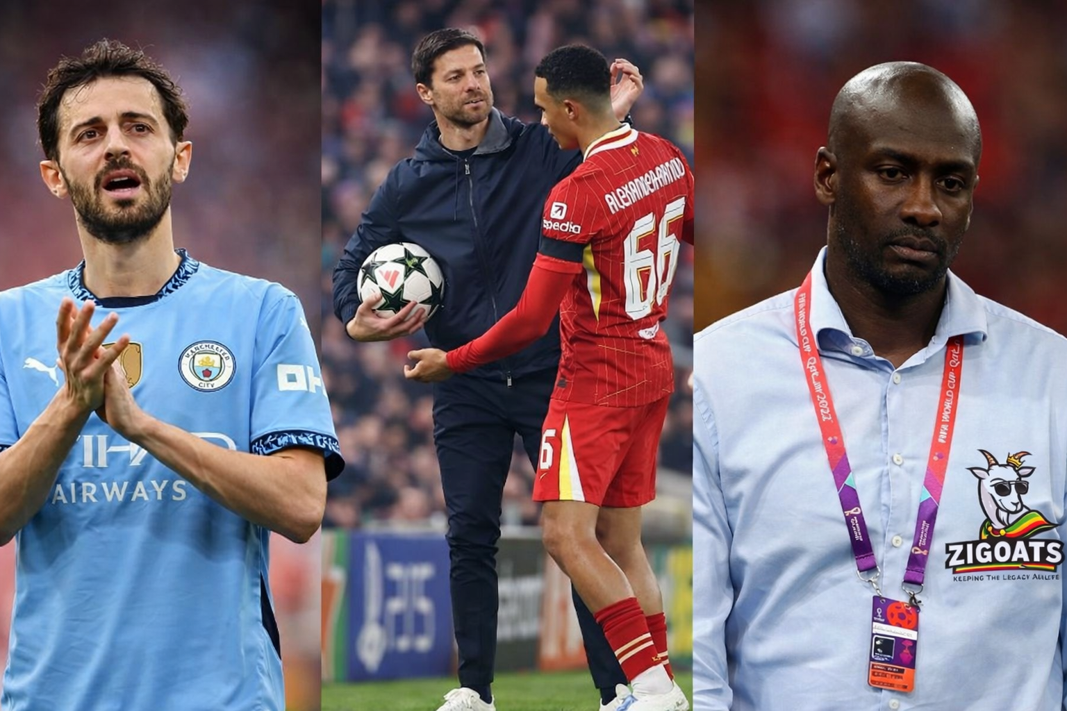 Bernado Silva to leave Manchester City, Xabi Alonso linked to the Liverpool coach role, Ado Otto sacked as Ghana coach after loss to Germany, 72 days before the World Cup.