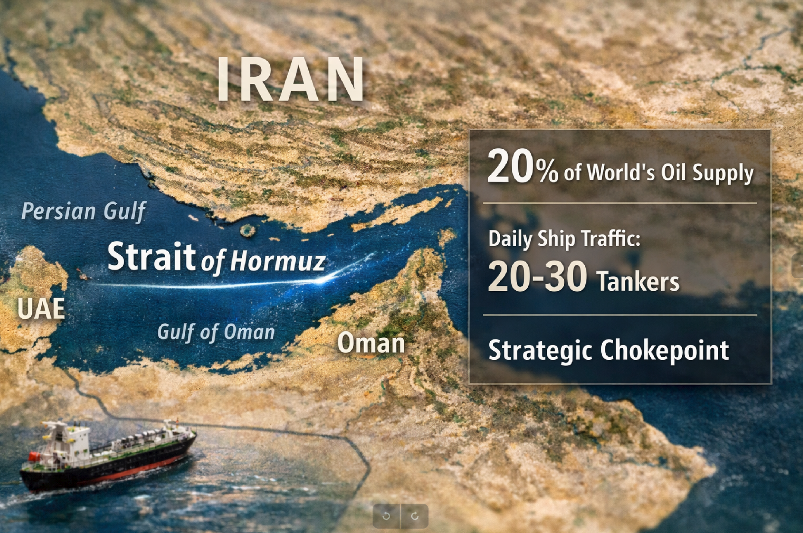 Trump Says Iran Is Self-Sabotaging By Closing Strait Of Hormuz Amid Escalating Gulf Tensions