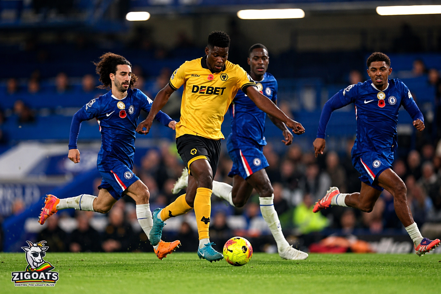 Zimbabwe international Marshall Munetsi plays for Wolves against Chelsea in English Premier League, could stay in France with Paris FC as Wolves face relegation