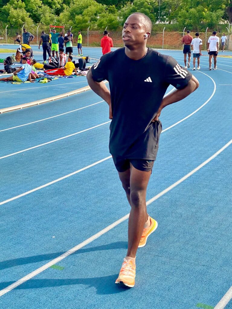 Zimbabwean sprinter Methembe Tshuma
