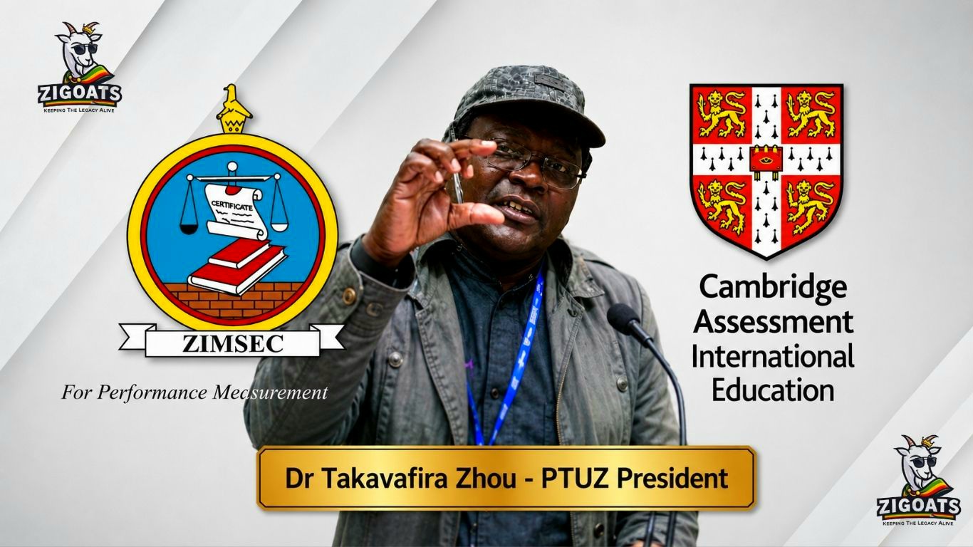 Dr Takavafira Zhou PTUZ President opposes move to make ZIMSEC exams compulsory from 2027