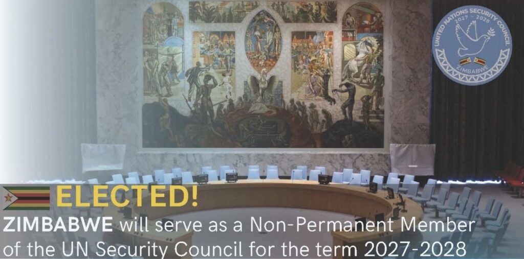 Zimbabwe secures United Nations Security Council Seat
